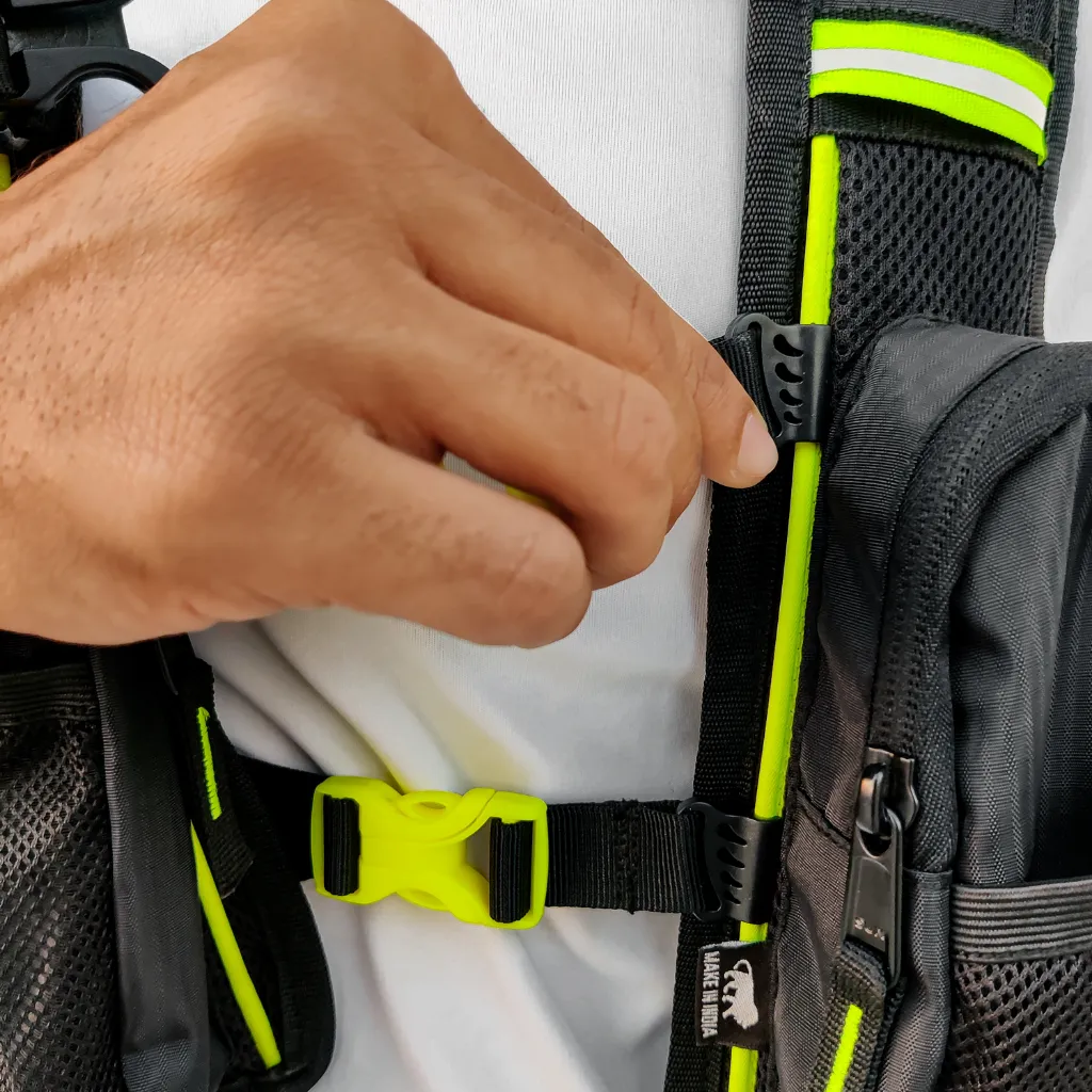 Raida Hydration Backpack – Ultra | Hi-Viz With Bladder