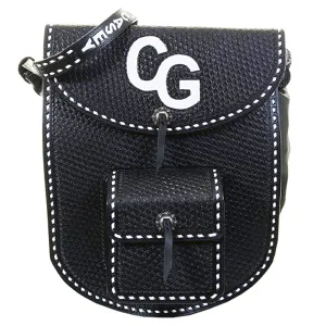 RB28 - Black Leather Tooled Rope Bag