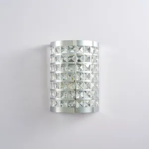Rene Collection  Metal & Crystal Sconce Lights
