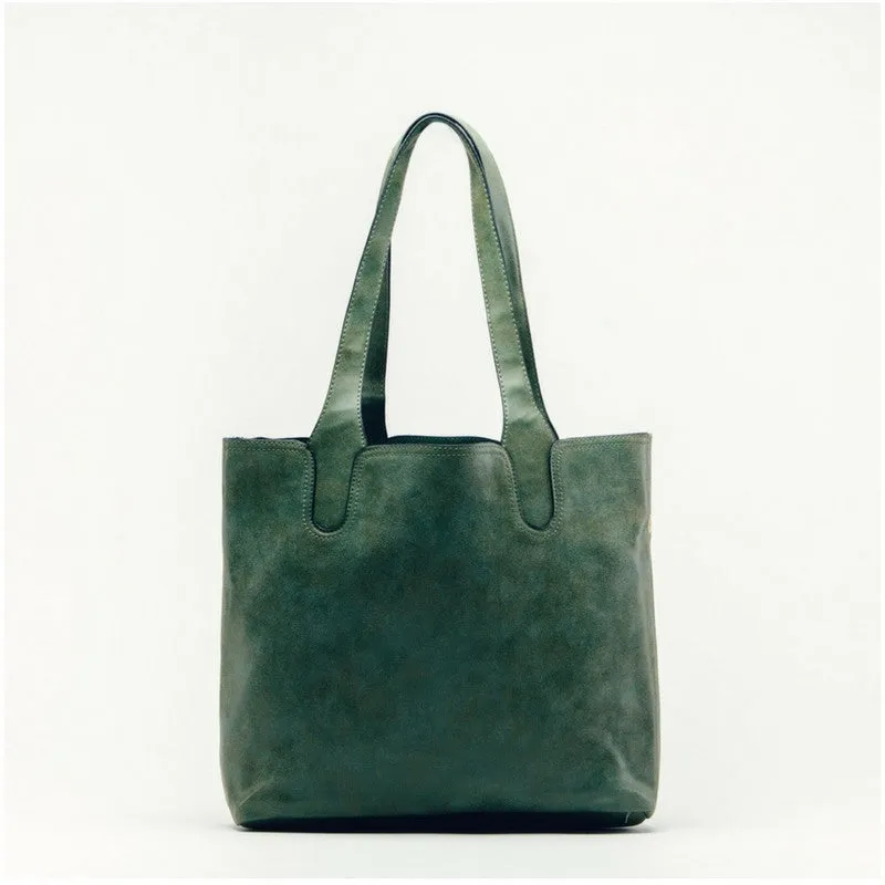 Retro Style Ladies Handbag in Sage Green