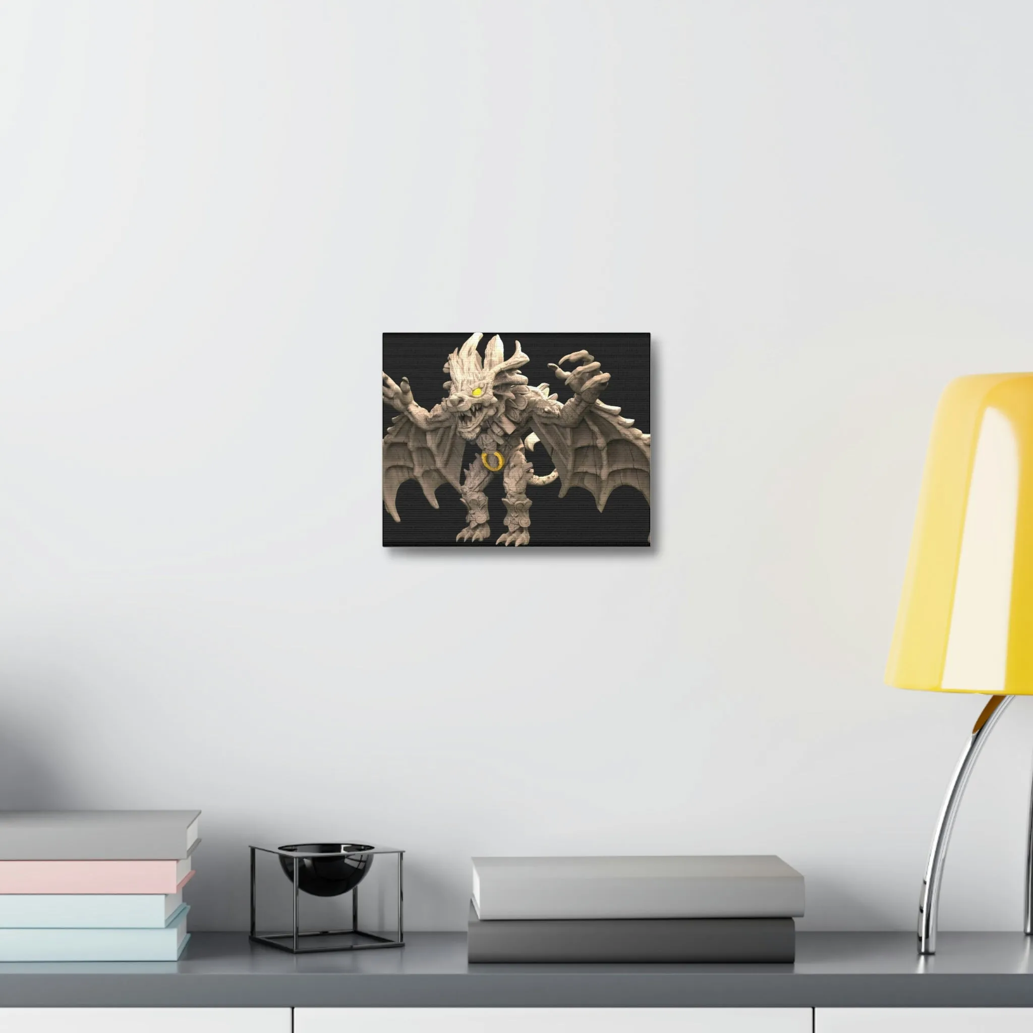 Rock Creature Stretched Canvas