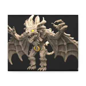 Rock Creature Stretched Canvas