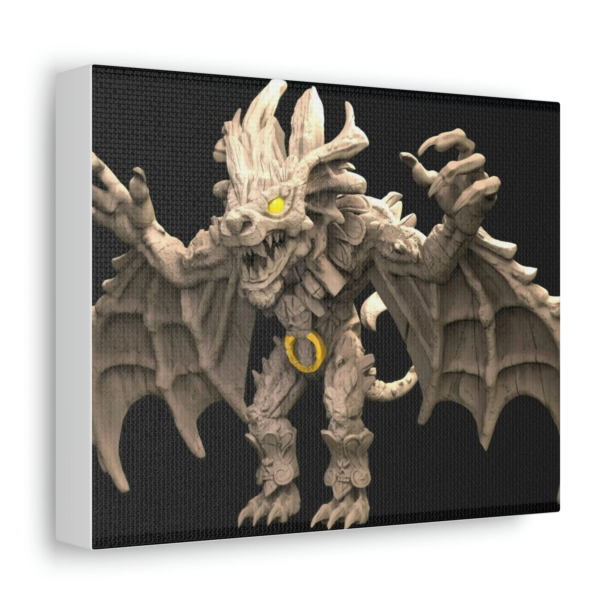 Rock Creature Stretched Canvas