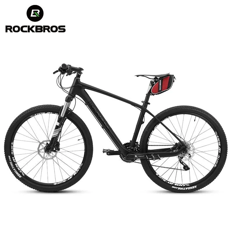 ROCKBROS Bicycle Bag 3D Shell Rainproof Saddle Reflective Bike  Shockproof