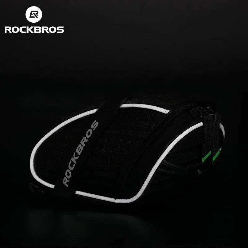 ROCKBROS Bicycle Bag 3D Shell Rainproof Saddle Reflective Bike  Shockproof