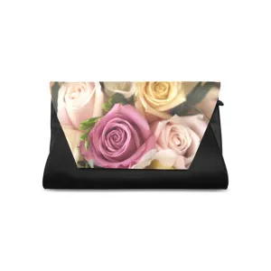Roses Pastel Clutch Bag
