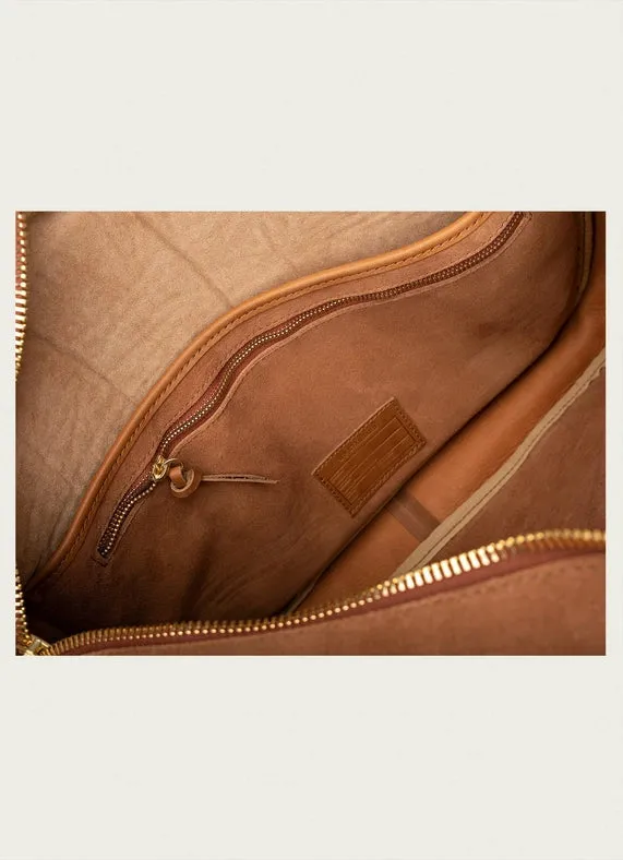 Rough-Out Suede Briefcase