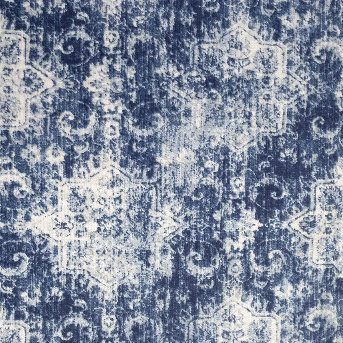 Rustic Clash Hyper Graphic Blue Printed 3 Pc Bed Cover Set