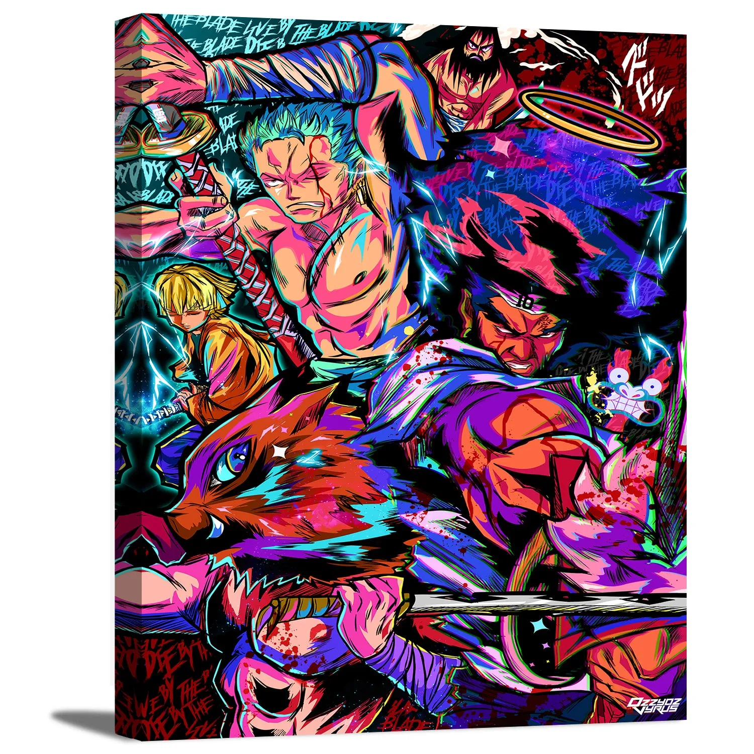 Samurai Reunion Canvas Wall Art