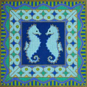 Seahorse Needlepoint Canvas