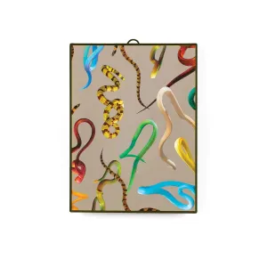 Seletti Toiletpaper Mirror Medium Snakes
