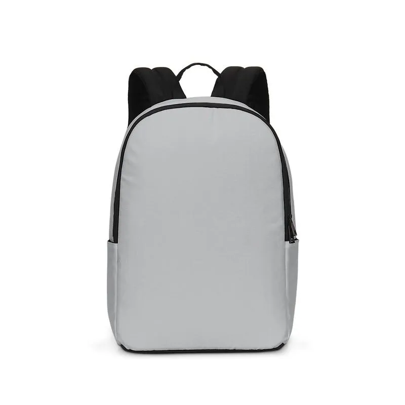 Shaded Pale Gray Waterproof Backpack | C0M0Y0K30