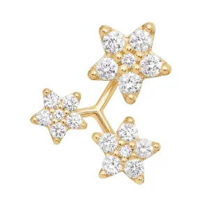 Shooting Stars Single Stud Earring
