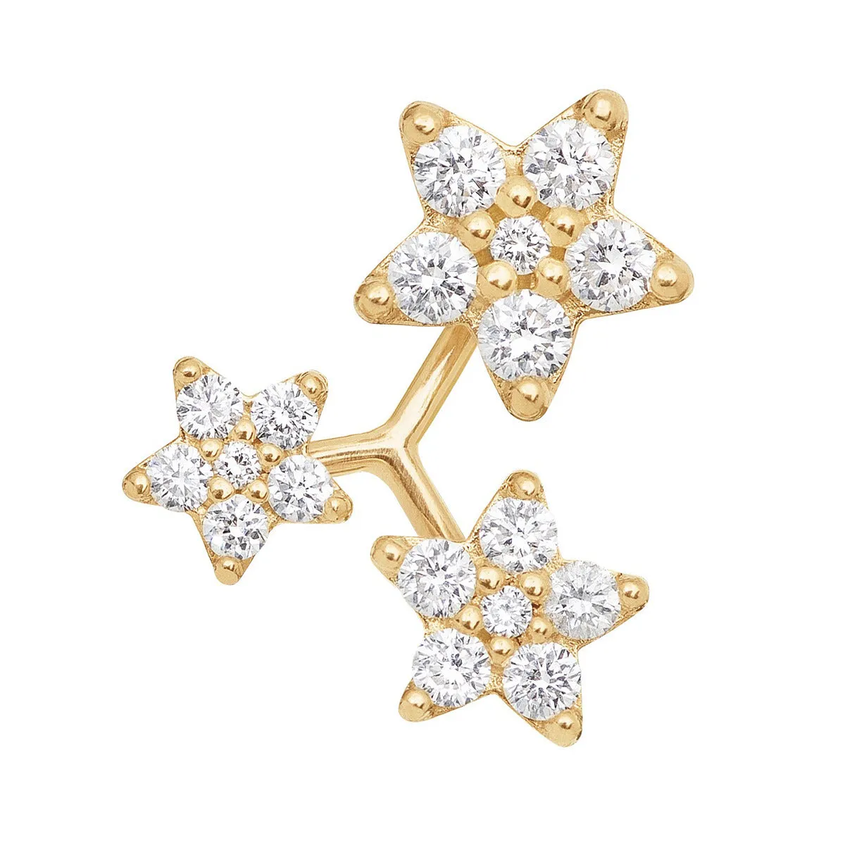 Shooting Stars Single Stud Earring