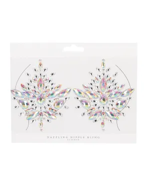Shots Bliss Dazzling Nipple Bling  Sticker O/S