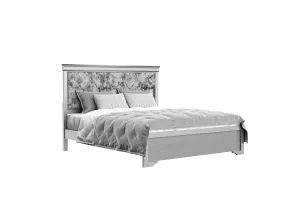 Silver Verona Queen Bed