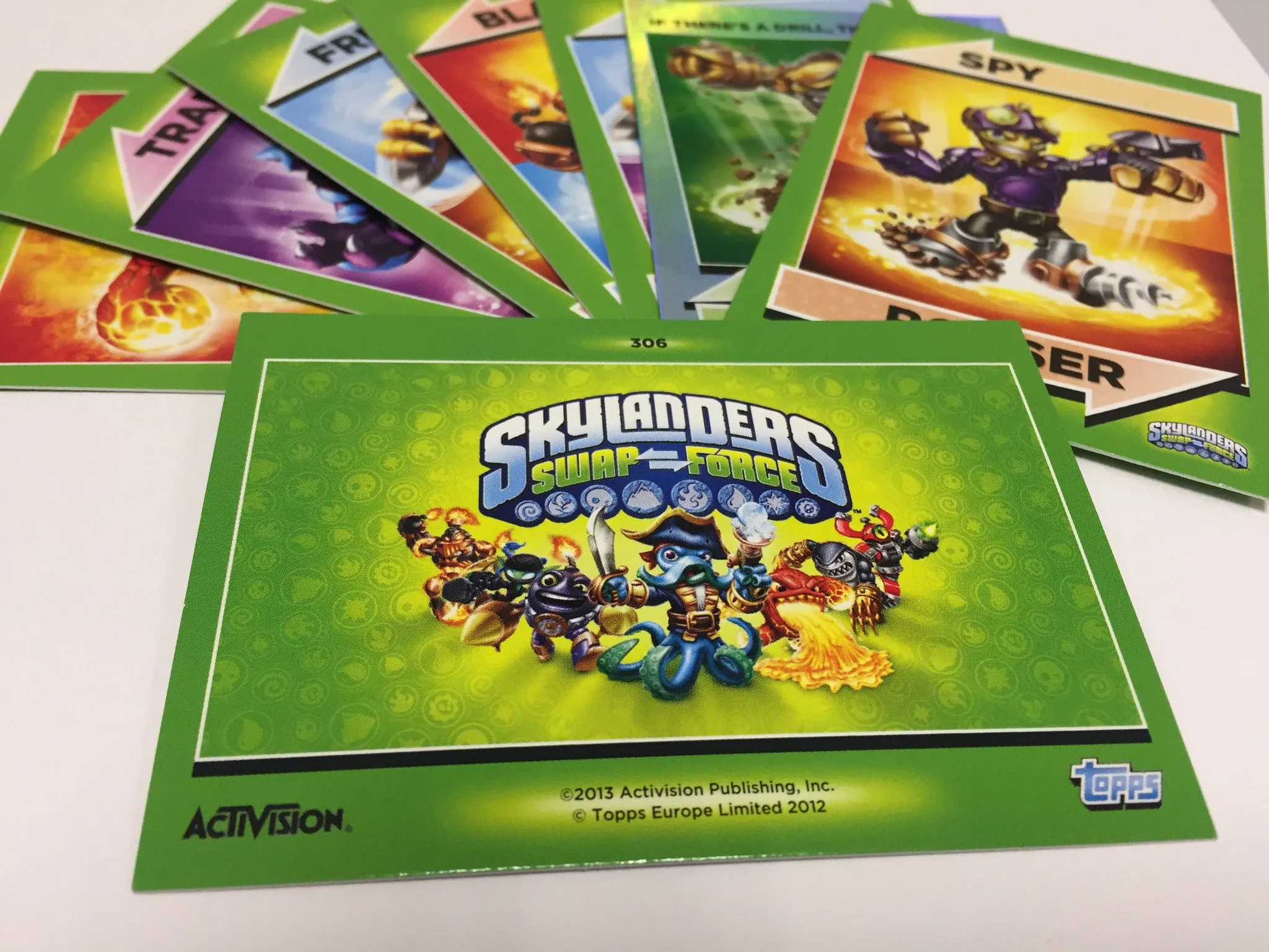 Skylanders Swap Force Collector Trading Cards