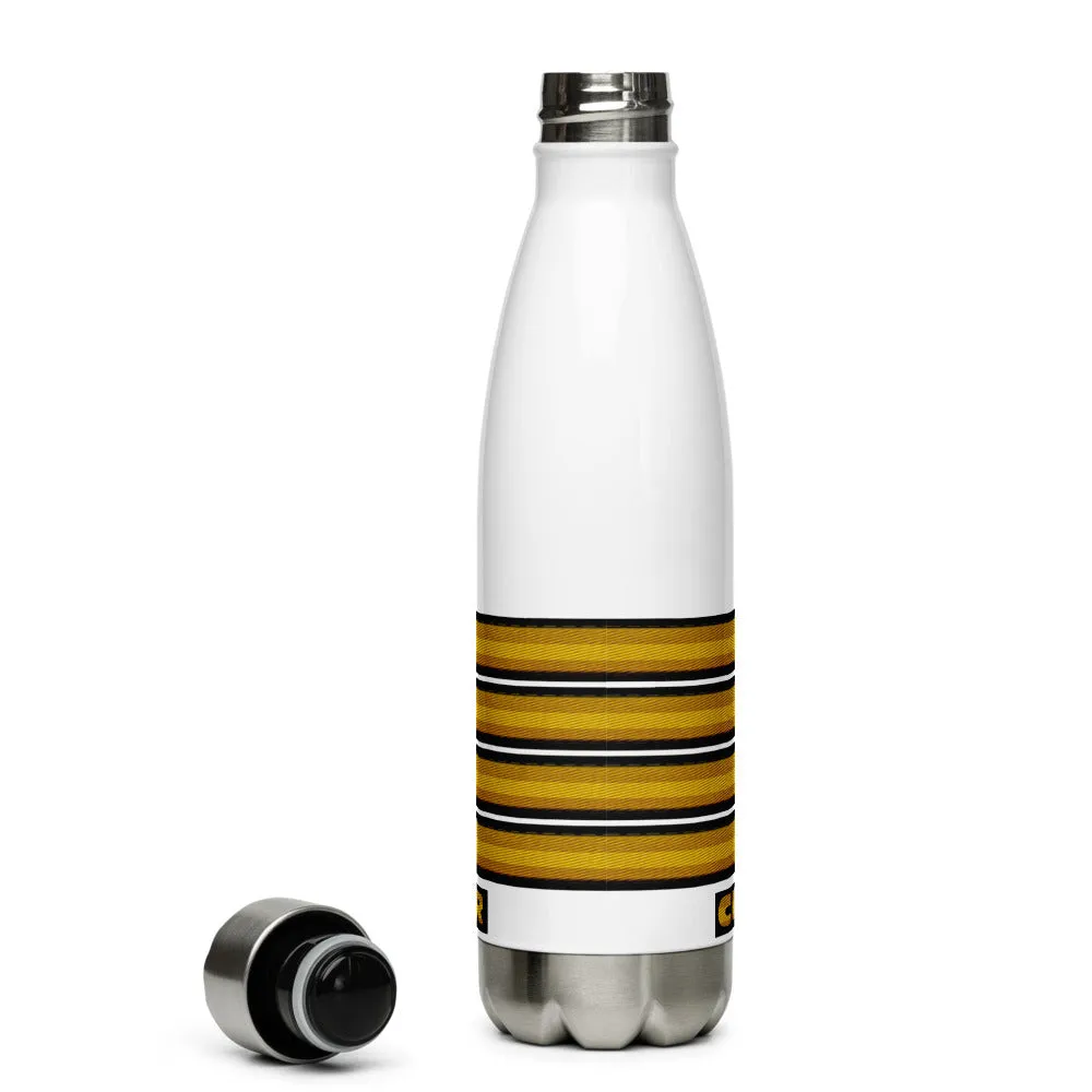 Stainless Steel Water Bottle CHIEF ENGINEER