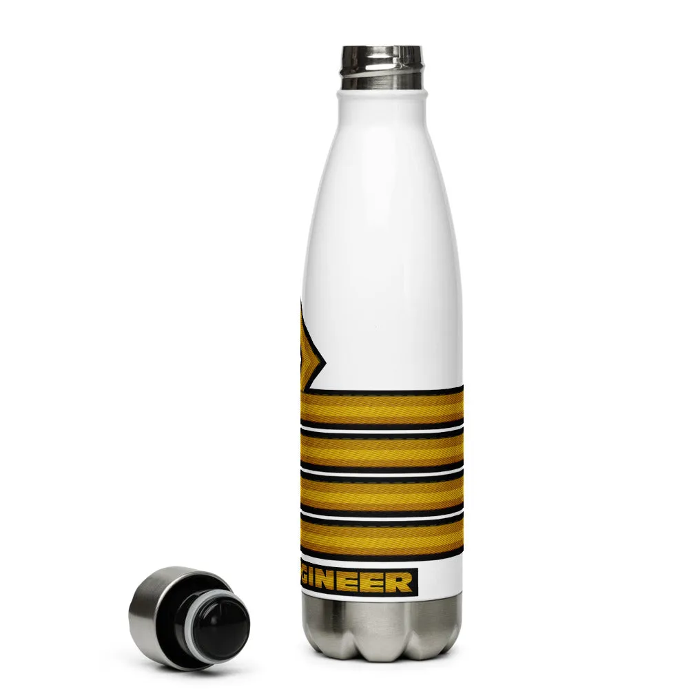 Stainless Steel Water Bottle CHIEF ENGINEER