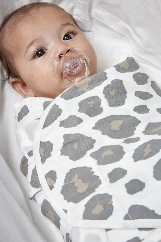 Swaddle Meyco 2pack - Panther/Uni Grey - 0-3m