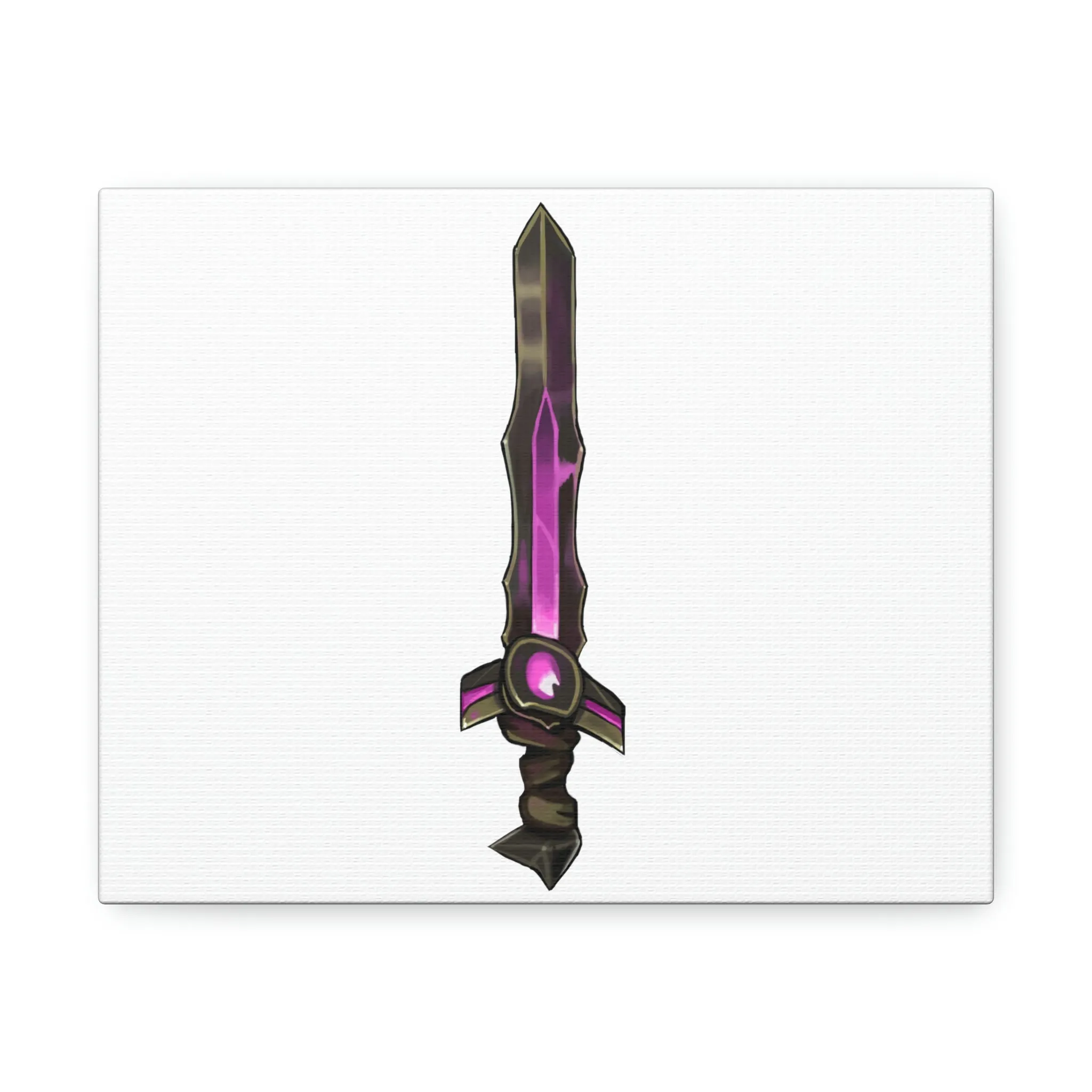 Sword Stretched Canvas