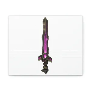 Sword Stretched Canvas