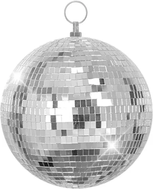 The Decor Affair 1 Pcs Glass Mirror Disco Ball – The Pinnacle of Party Decoration, Stage Prop Opulence, and Wedding Wonder – Elevate Your Events with One Unique Piece (1PC 20cm(7.87inch))