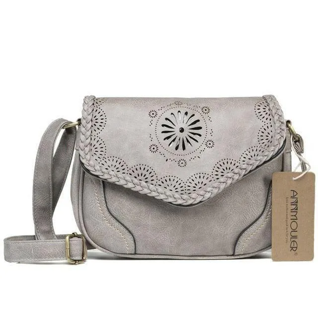 The MIRANDA Classic Floral Style Shoulder Bag