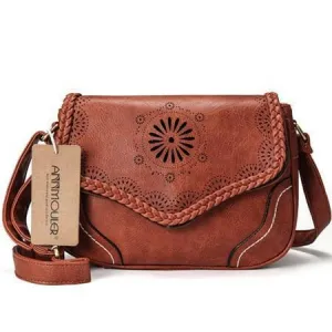 The MIRANDA Classic Floral Style Shoulder Bag