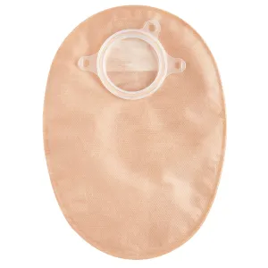 The Natura®   Two-Piece Closed End Beige Filtered Ostomy Pouch, 8 Inch Length, 2¼ Inch Flange