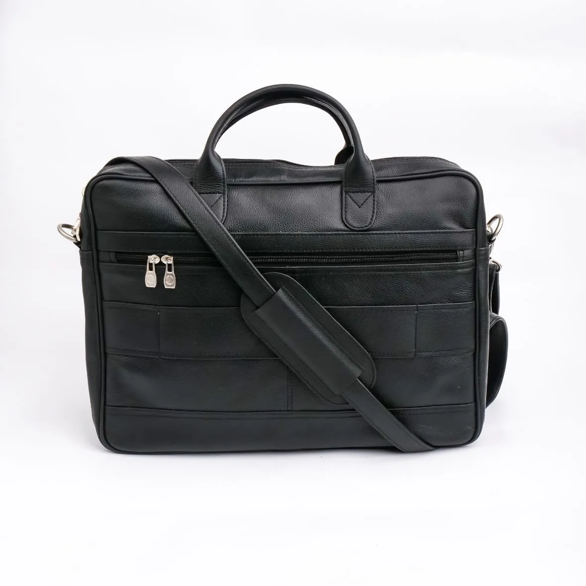 The Ultimate Leather Breifcase Bag-Black