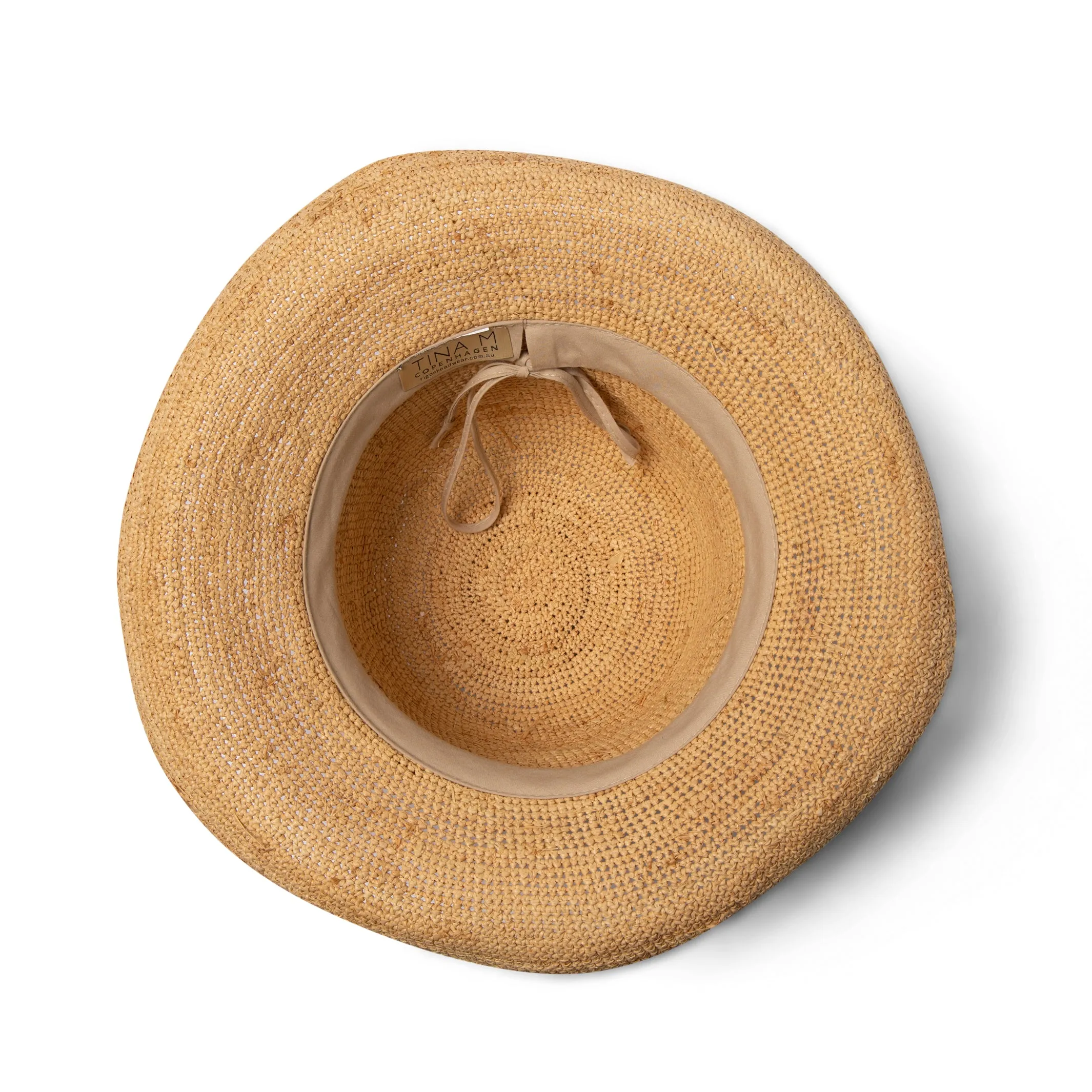 Tina M Copenhagen Grace Raffia Breton - Natural