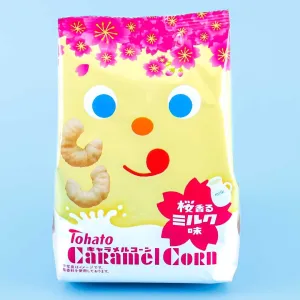 Tohato Caramel Corn - Sakura Milk