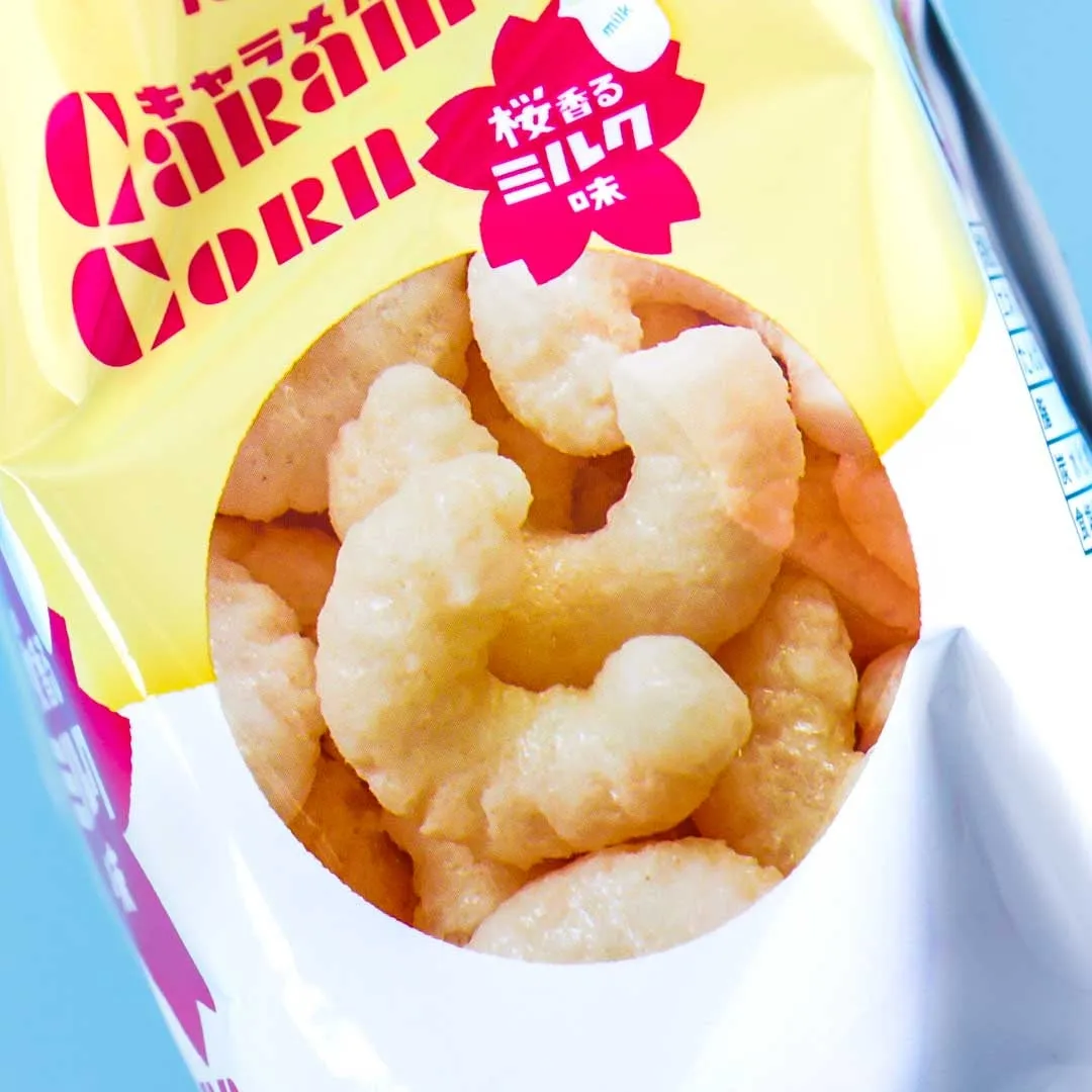 Tohato Caramel Corn - Sakura Milk