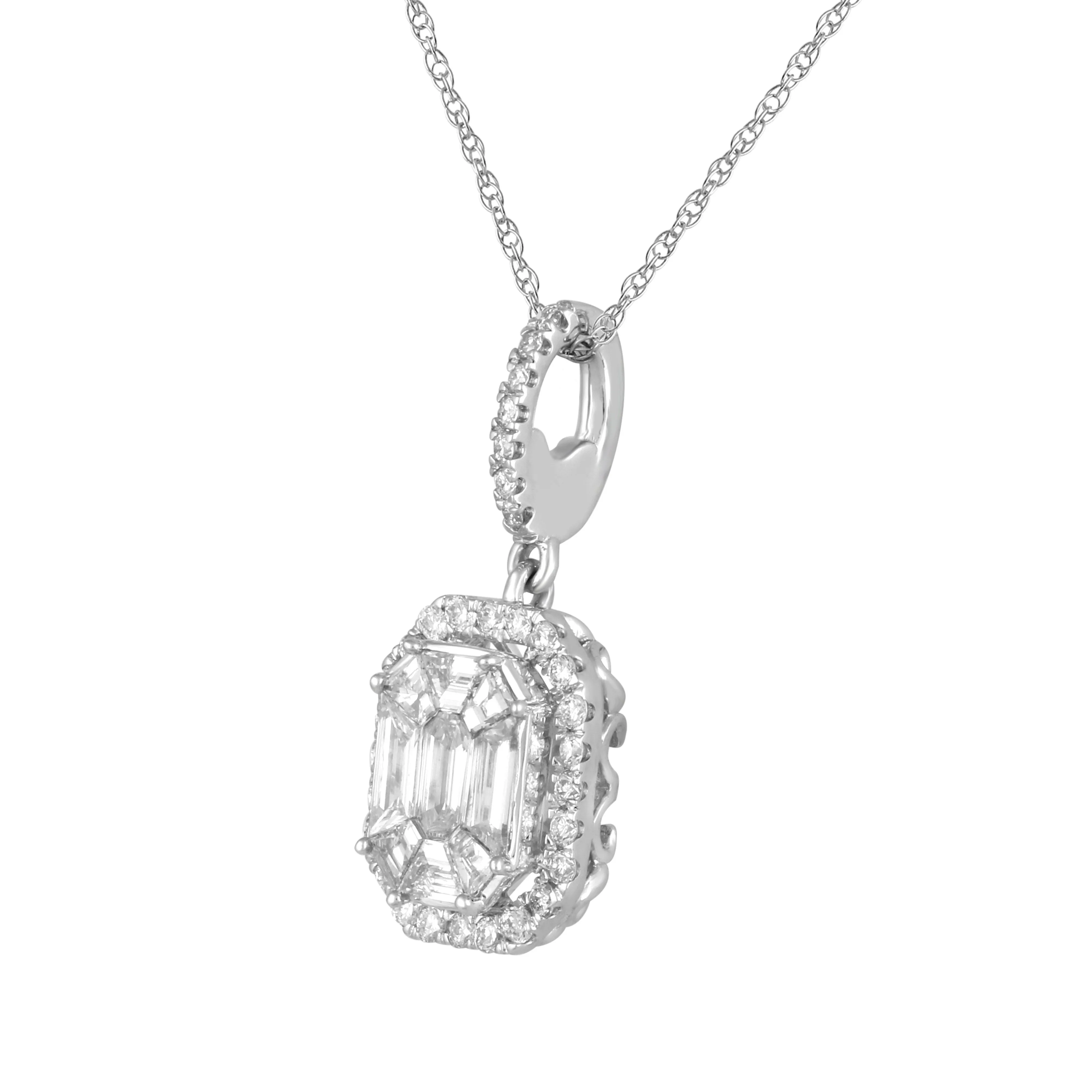 Unity Drop Diamond Pendant