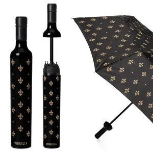 Vinrella Fleur De Lis Bottle Umbrella