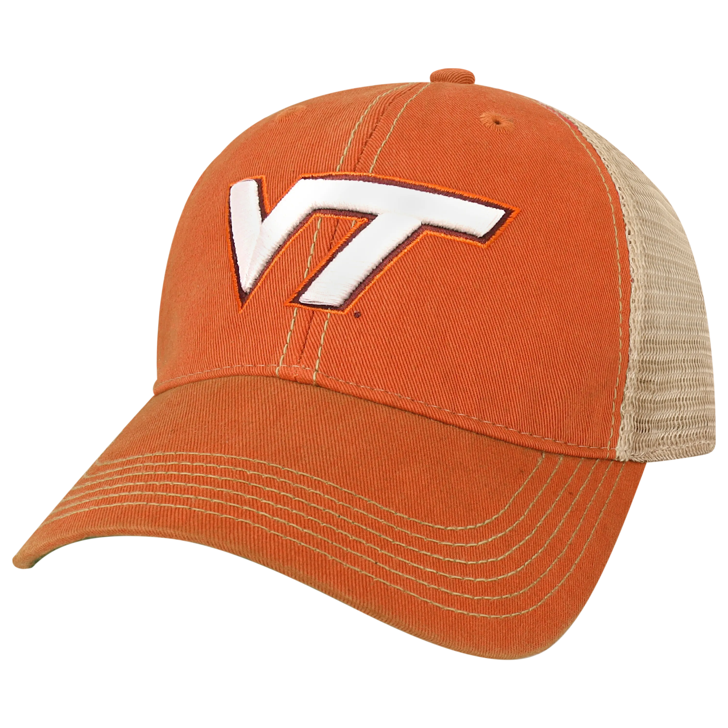 Virginia Tech Hokies OFA Old Favorite Adjustable Trucker Hat