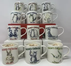 Wachifield Ceramic Mug Dayan's Collection 2001 Limited Edition Box Set