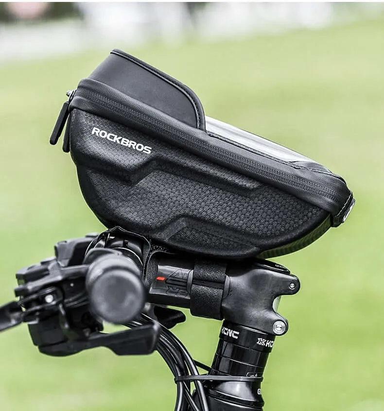 Waterproof Cycling Bicycle Bike upper pipe Handlebar Bag Fit below 6.5" Phone