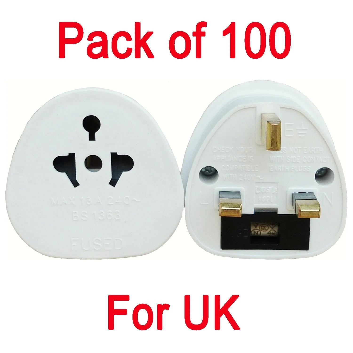 Wholesale Travel Adapter Plugs For UK, Europe and USA