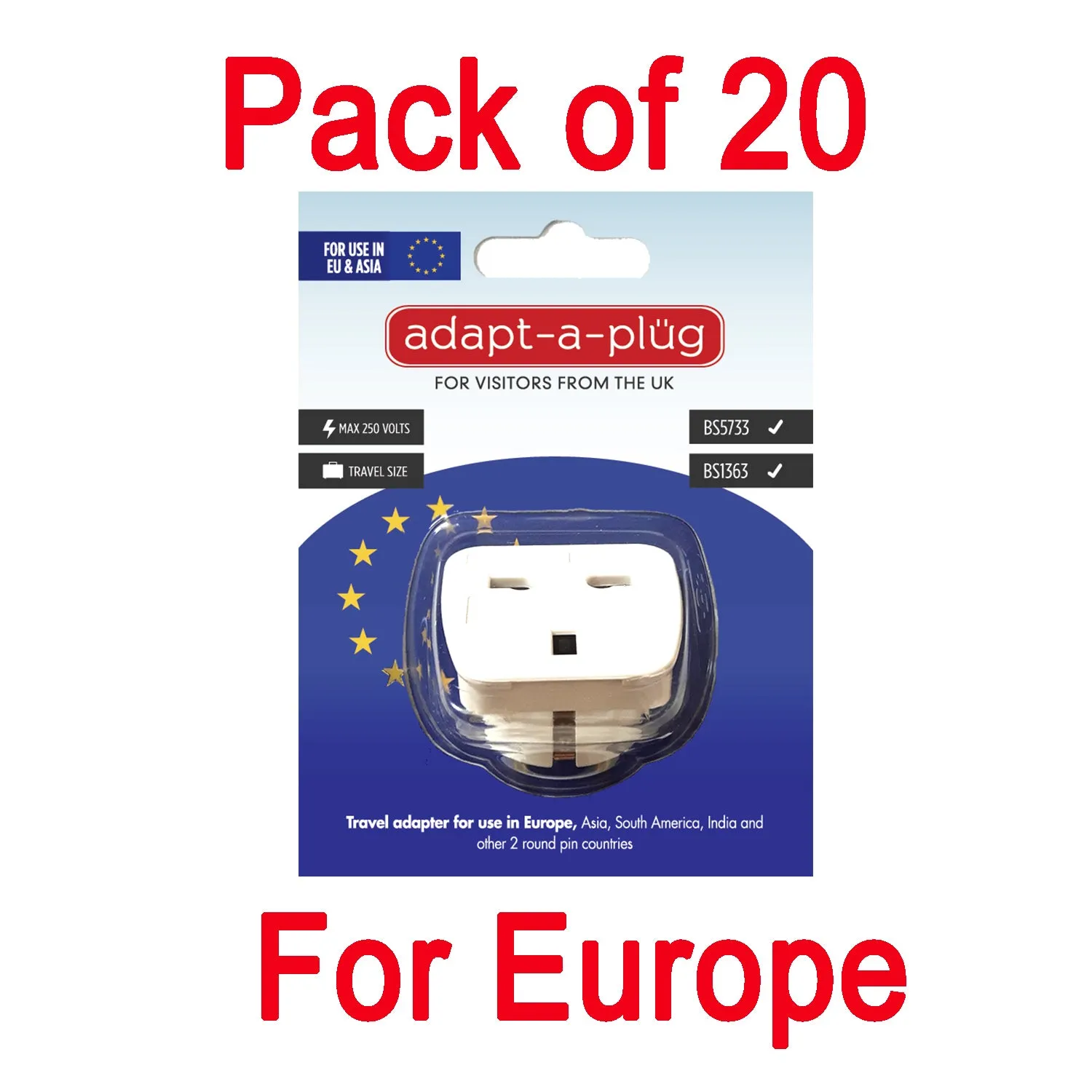 Wholesale Travel Adapter Plugs For UK, Europe and USA