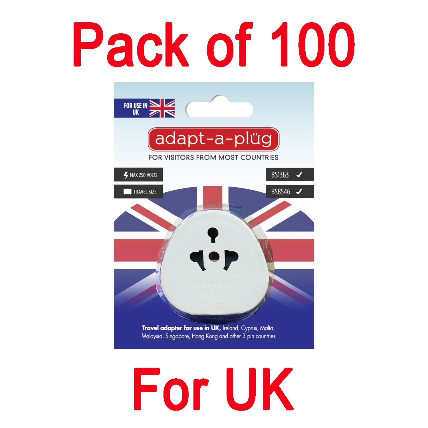 Wholesale Travel Adapter Plugs For UK, Europe and USA