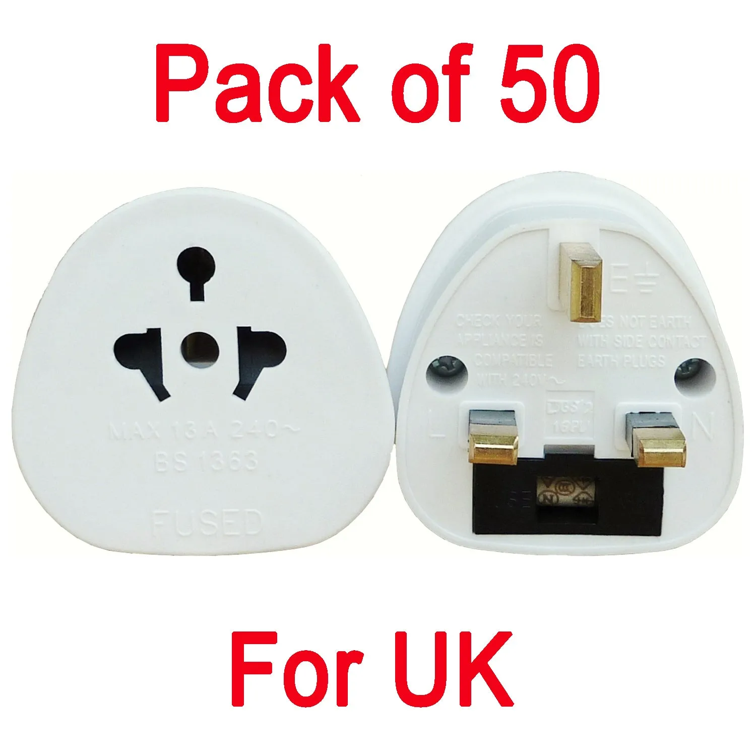 Wholesale Travel Adapter Plugs For UK, Europe and USA