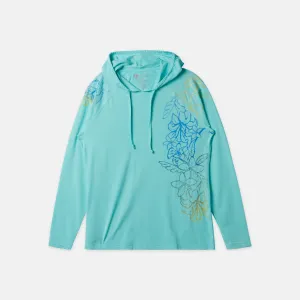 Womens Dazzling Long Sleeve Rashguard - Bermuda