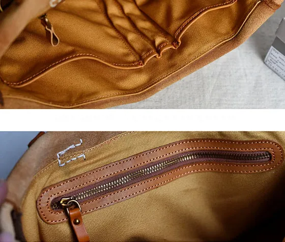 YAAGLE Men's Genuine Leather Leisure Briefcase Flap Handbag YG54