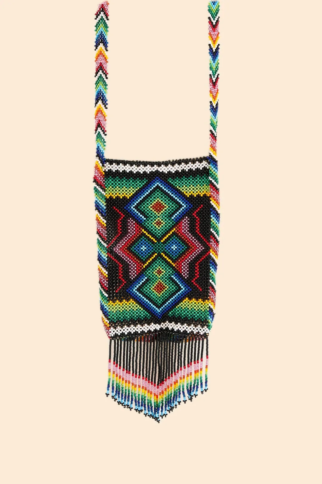 Yawanawa Beaded Crossbody Bag