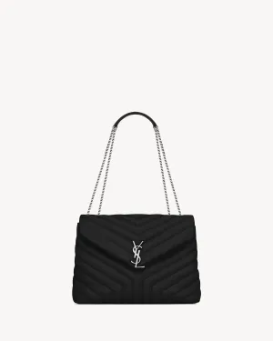 YSL Hand Bag- LOULOU LINE MEDIUM CHAIN BAG IN QUILTED "Y" LEATHER