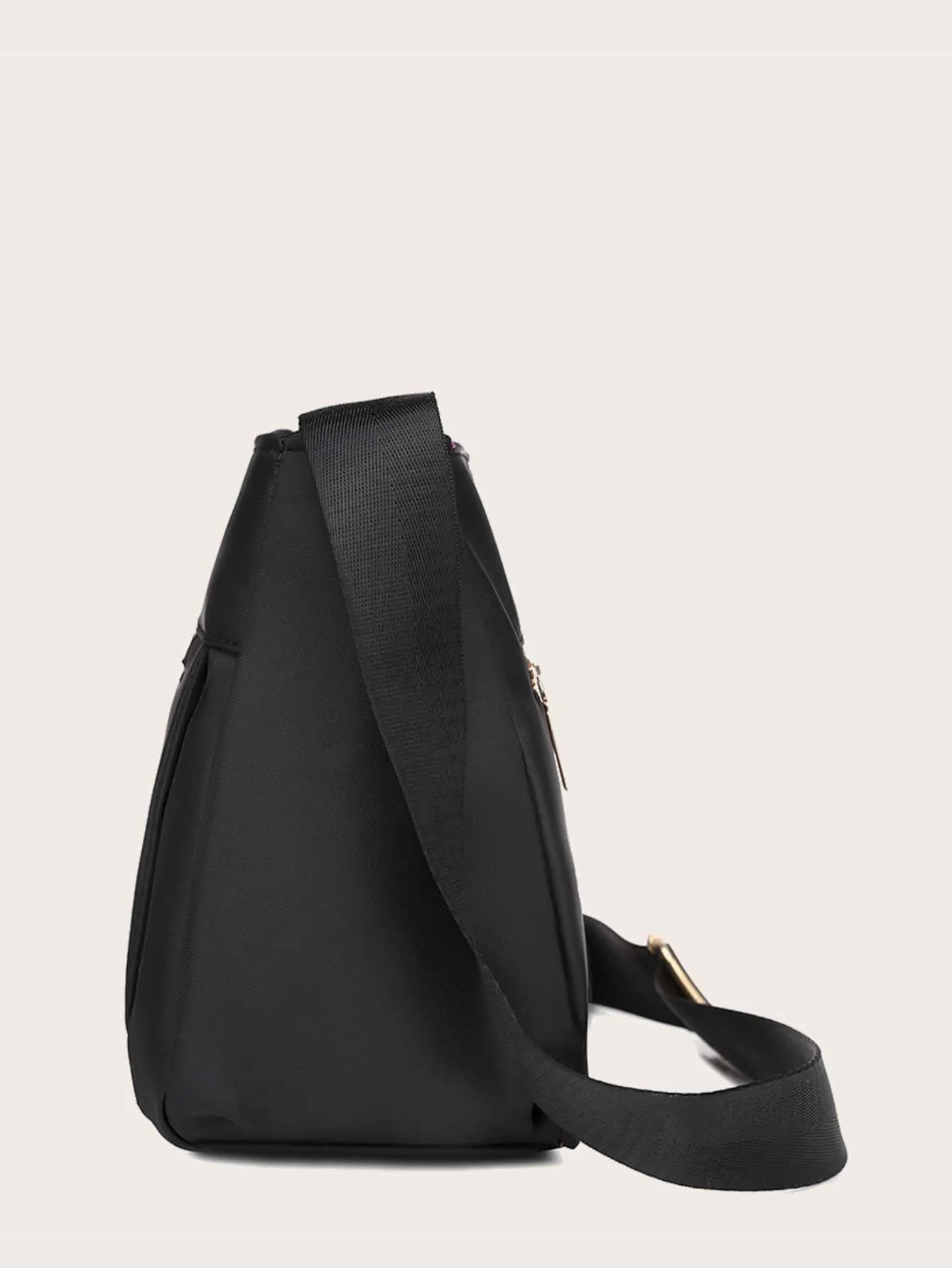 Zip Front Crossbody Bag