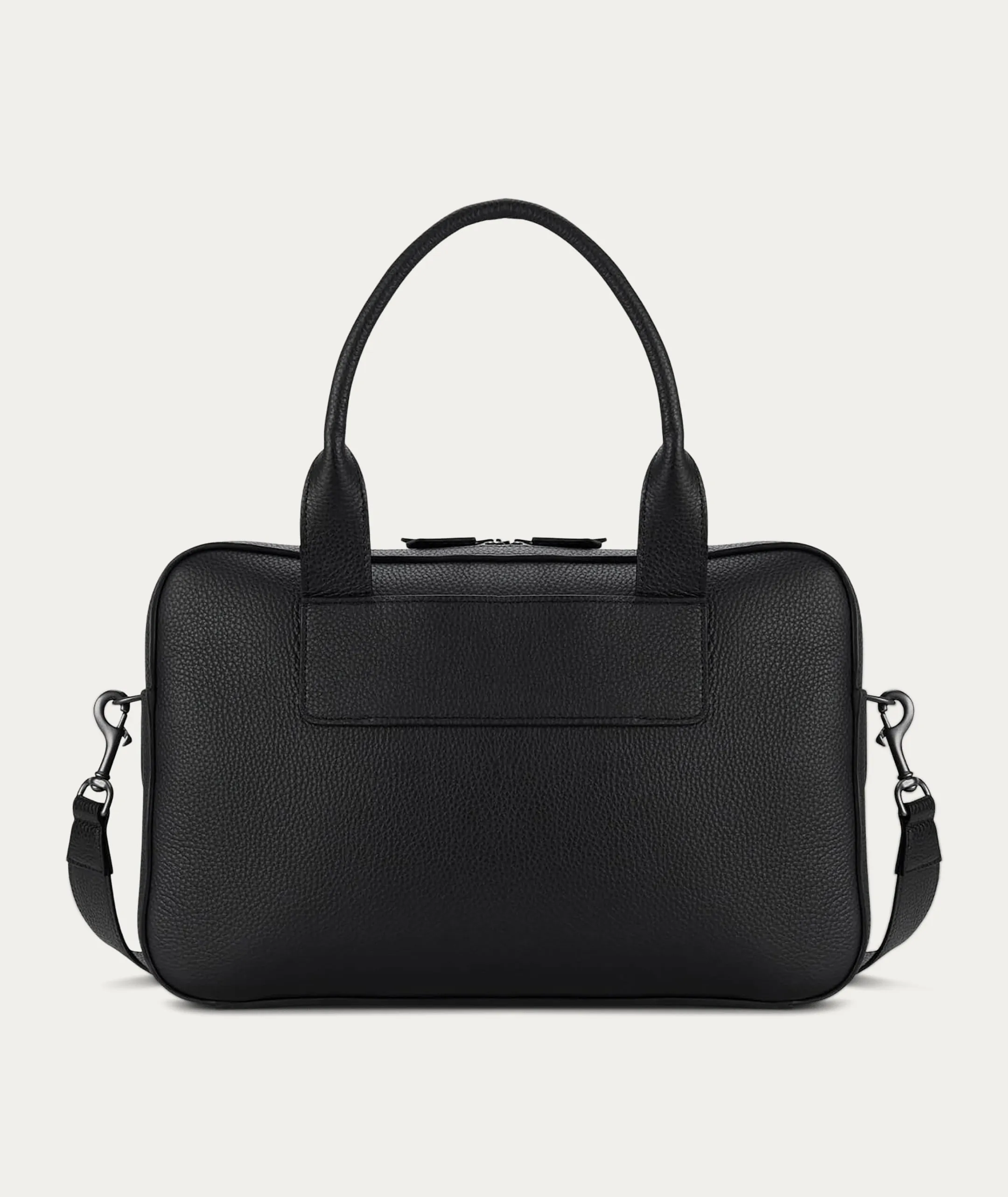 Zorro Briefcase - Black/Gunmetal